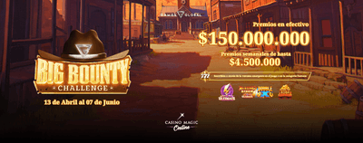 Promoción de depósito Big Bounty